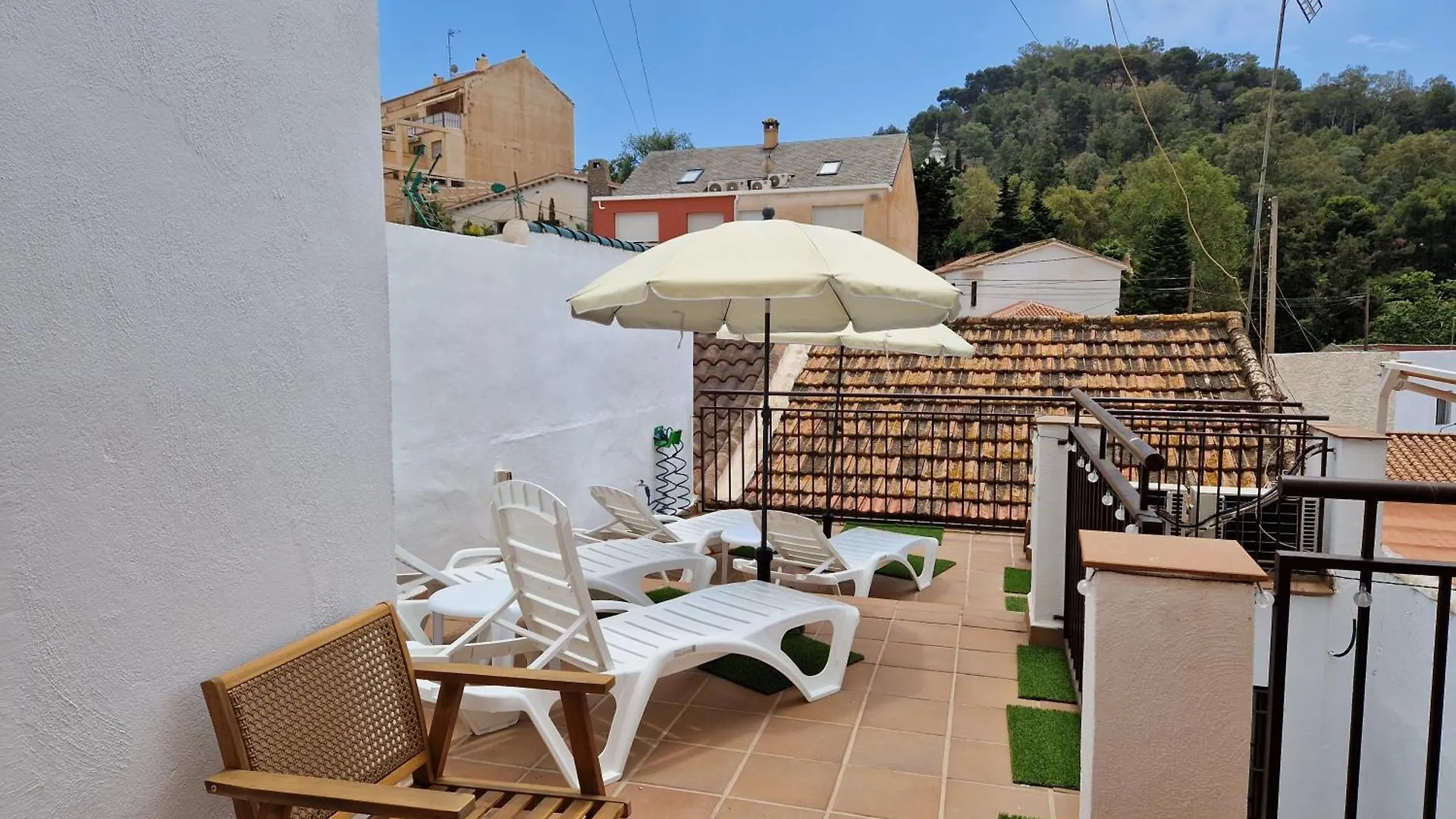 Vakantiehuis Del Parque Flats Gibralfaro Terrace Villa Málaga